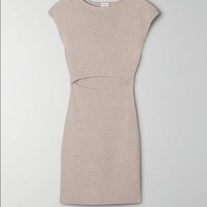 Aritzia Cut-off Knit Dress